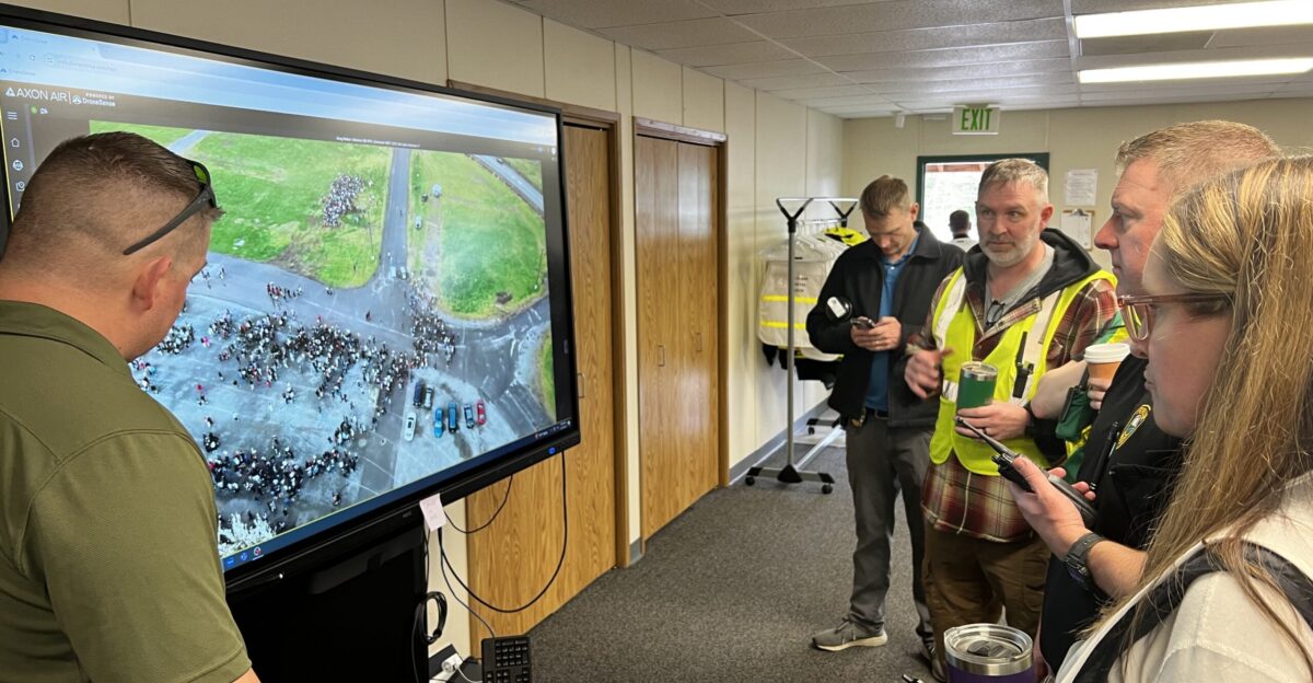 Volcano drill proves survival absolutely possible Washington