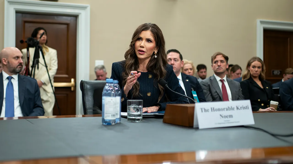 Homeland Security Secretary Kristi Noem said Tuesday that President Trump wants the U S -Mexico border wall to be painted black so that it would be too hot for migrants to climb over Now if you by Bryan Feyerherm