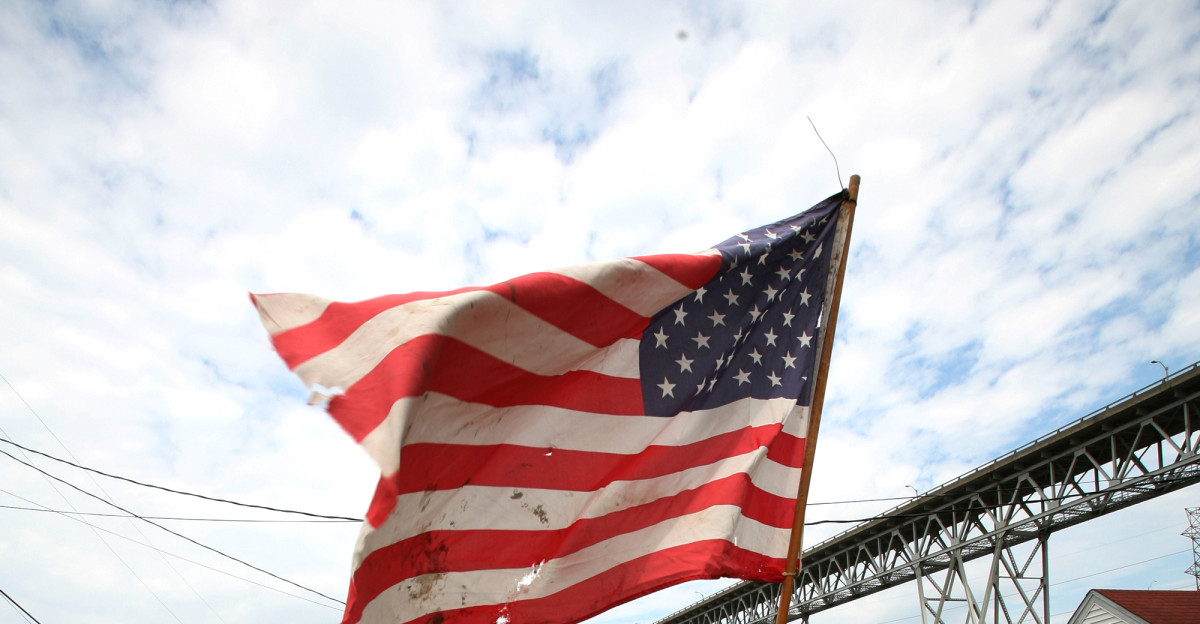 Bridge City TX September 18 2008 - This American survived Hurricane Ike After flooding from Hurricane Ike residents by the Twin Bridges have been working on clean up The Federal Emergency Management Agency provides aid to residents and individuals after a major disaster Leif Skoogfors FEMA