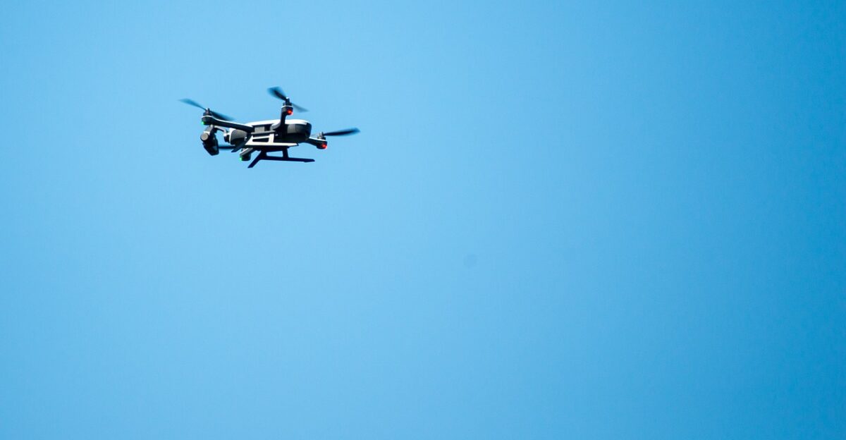 drone surveillance flight