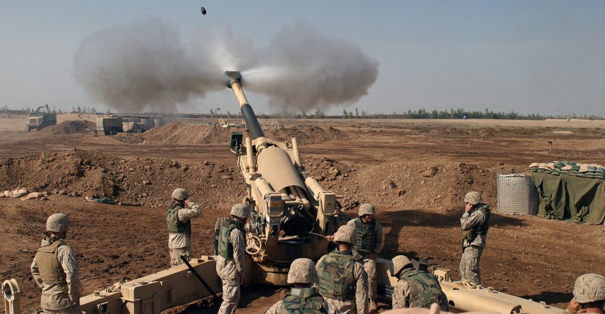 howitzer mortar grenade weapon iraq marines fallujah military war shoot down to fire noisy pop steam explosion destruction power usa u n nato iraq iraq nato nato nato nato nato