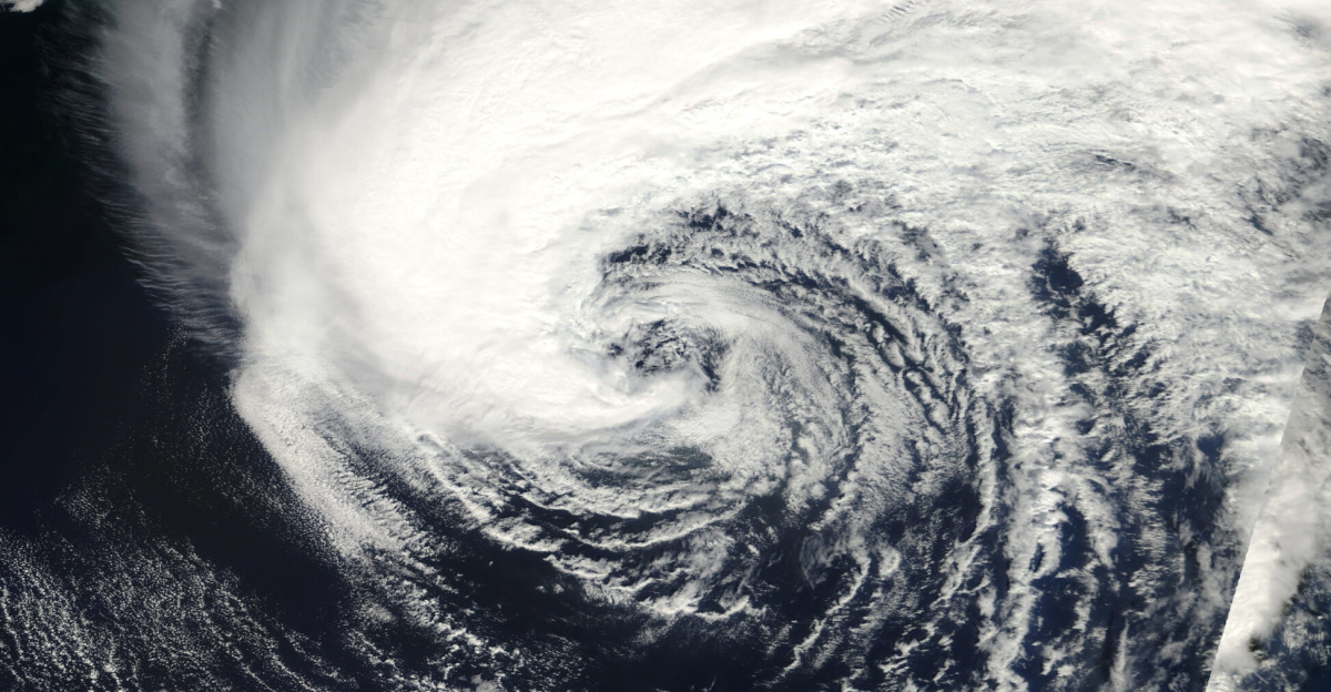Hurricane Gabrielle on September 18, 2001