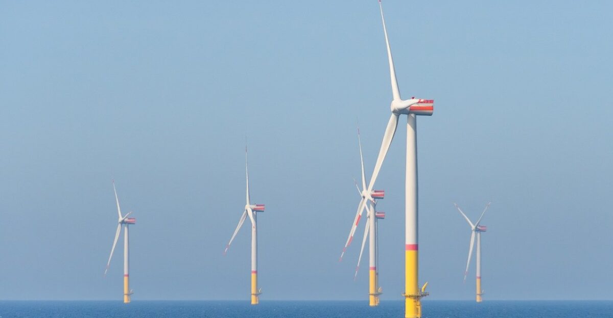 wind energy offshore wind farm baltic sea pinwheels wind power power generation energy transition