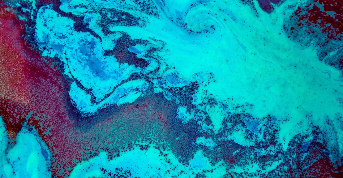 continent weather forecast nature water paint art blue