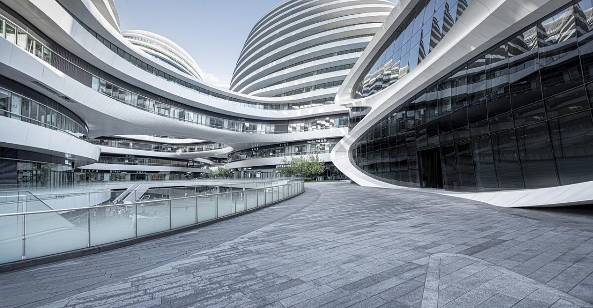 modern building business district nikon building building building building building