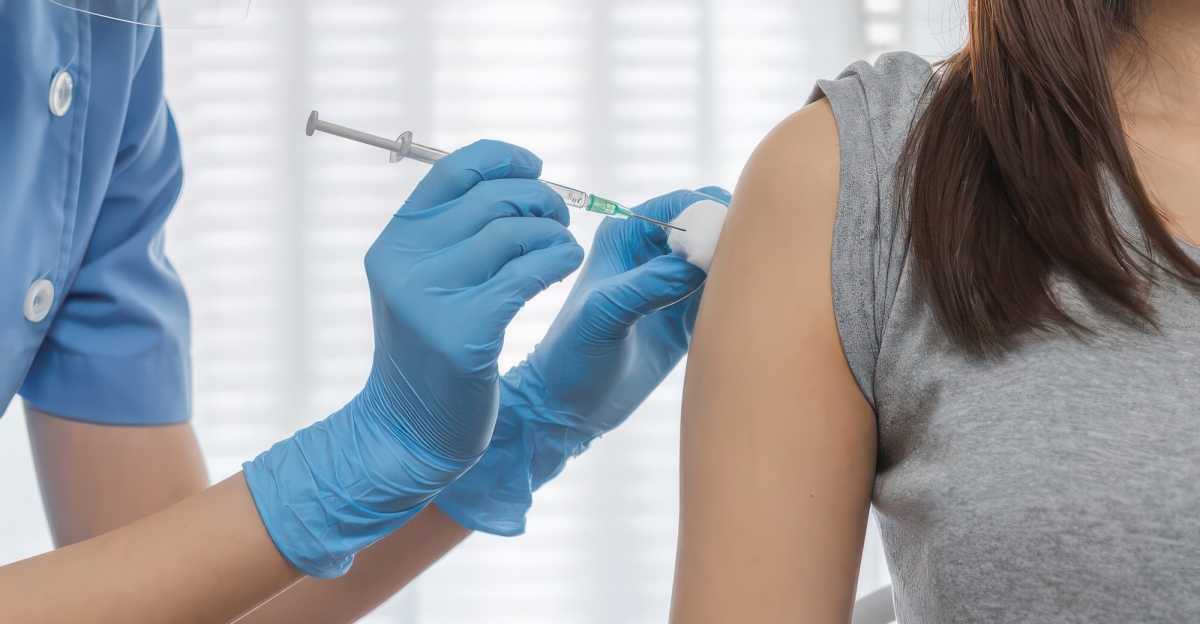 Getting Vaccine Shot