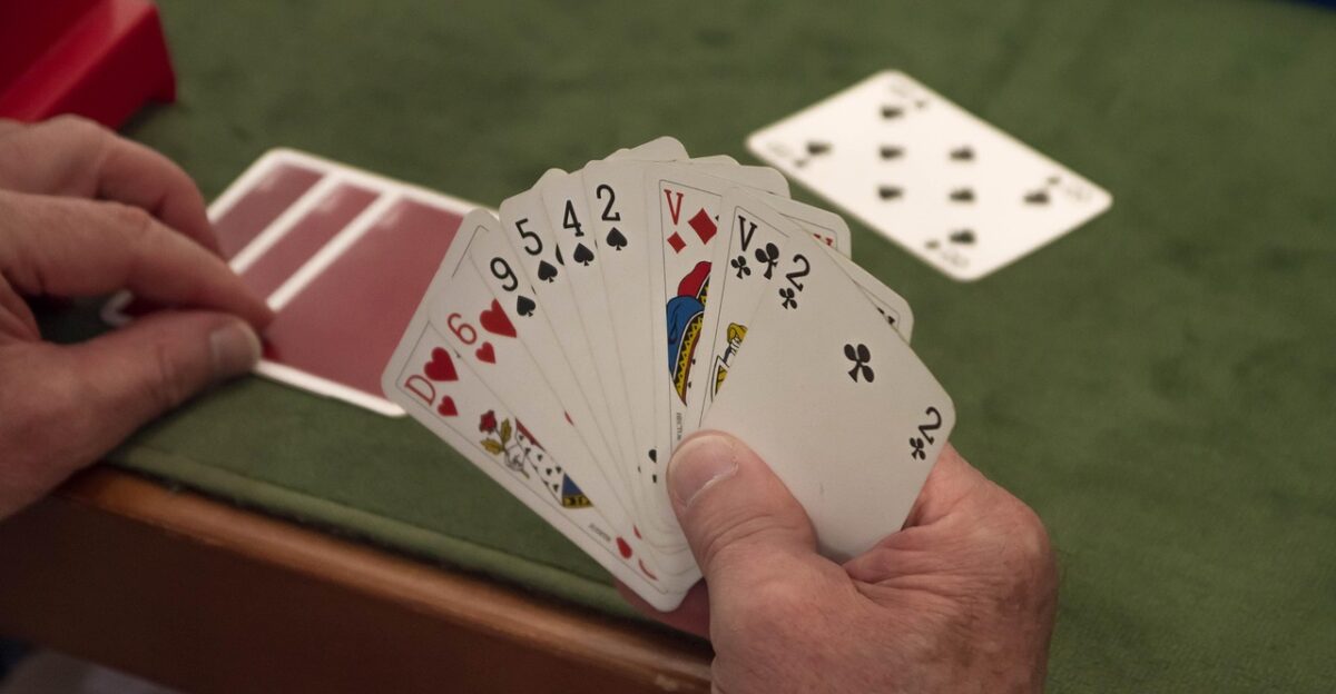 cards game player bridge entertainment