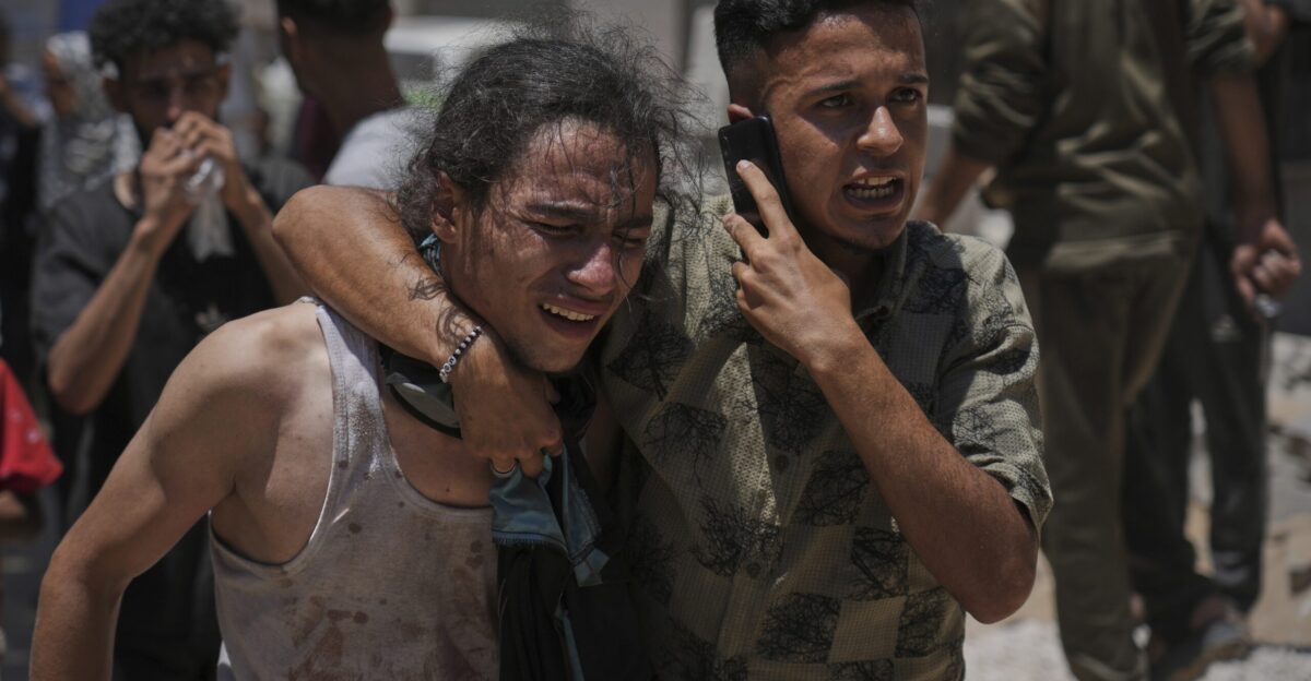 Nearly 100 people killed seeking aid in Gaza on Sunday