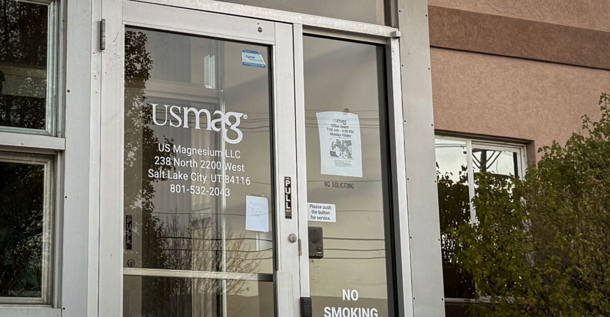 US Magnesium will idle operations after laying off 186 workers KUER