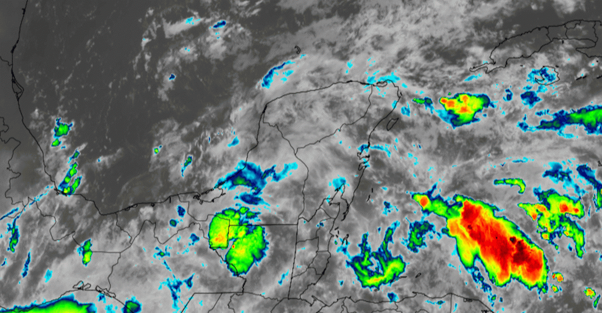 Invest 91L simmers in the Bay of Campeche of the Gulf of Mexico, where it is bringing heavy rainfall to portions of Mexico and Central America. This disturbance will likely evolve into a tropical disturbance or a tropical storm over the next couple of days, where it will become the first named storm of the 2024 Atlantic hurricane season.