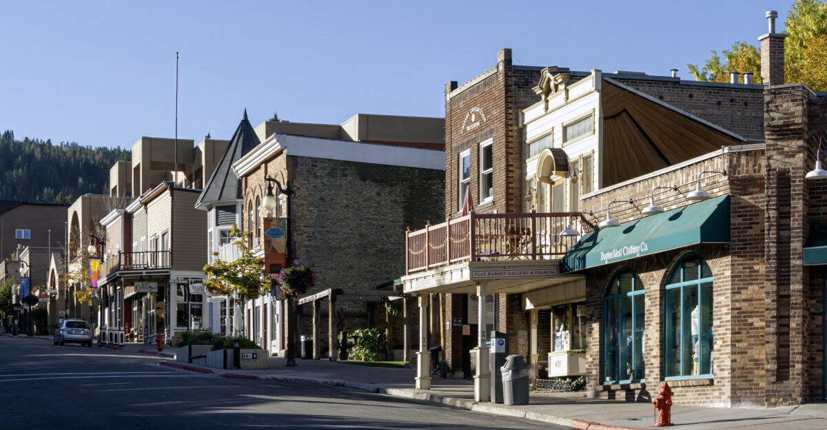 Main Street Park City Utah USA