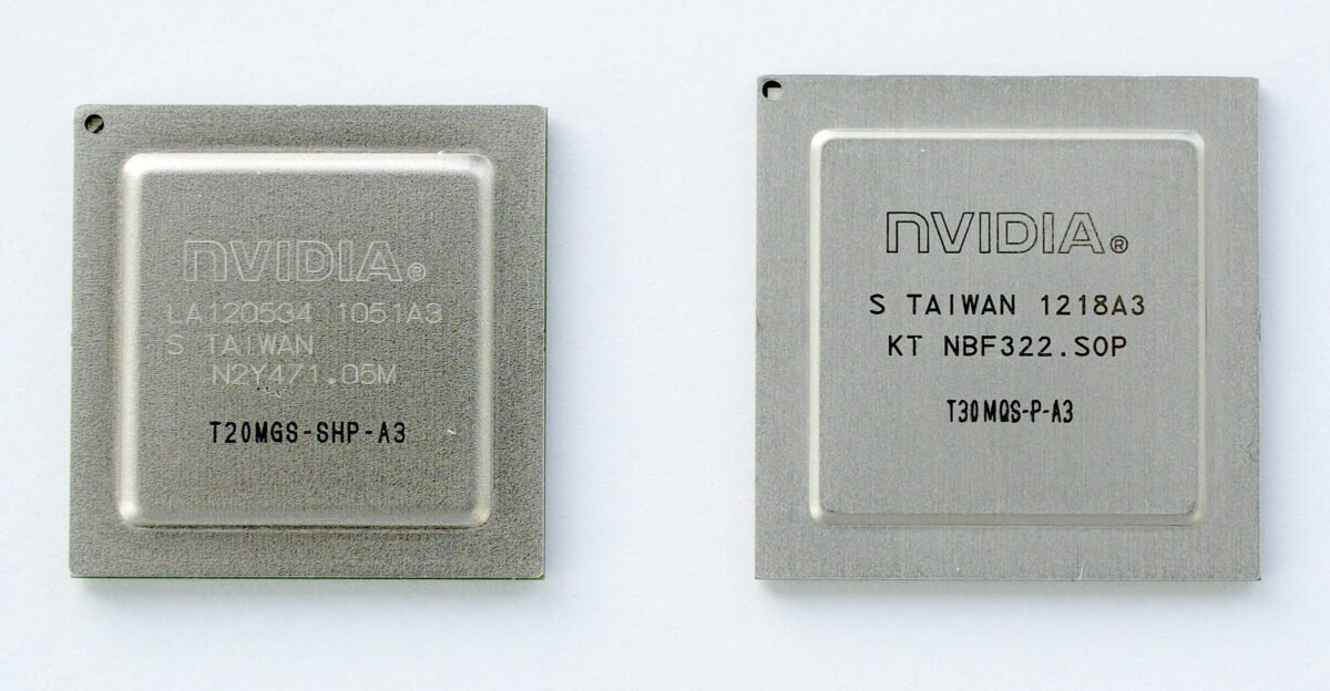 NVIDIA Tegra 2 T20 and Tegra 3 T30 chips housing with heatspreader