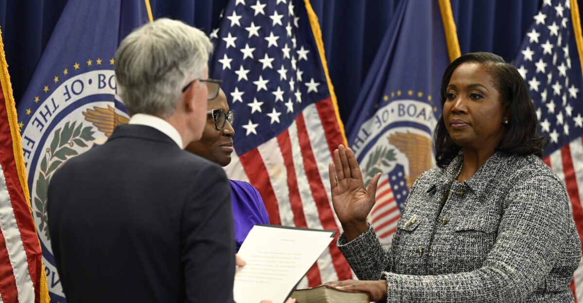 Lisa D Cook sworn in as a member of the Board of Governors of the Federal Reserve System a href rel noreferrer nofollow Learn more about Lisa D Cook a href rel noreferrer nofollow
