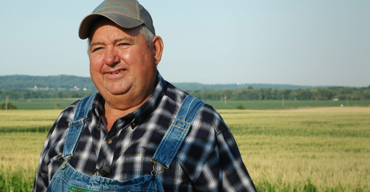 USDA NRCS Unlock the Secrets in the Soil campaign was launched at the farm of David Brandt pictured in Ohio US