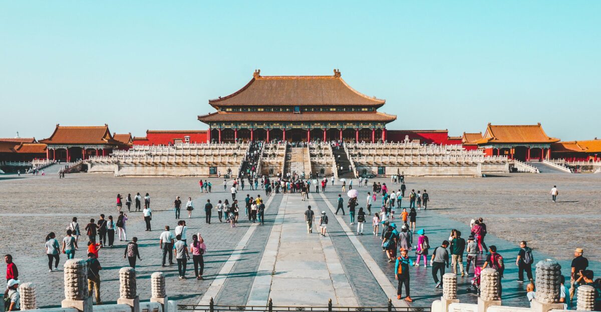people at Forbidden City in China during daytime