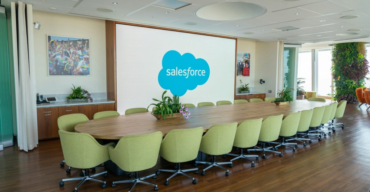 green and brown themed office meeting room