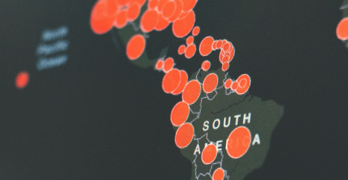 red heart shaped illustration on black surface