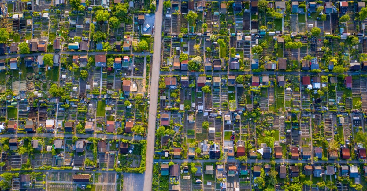 aerial view of city buildings during daytime