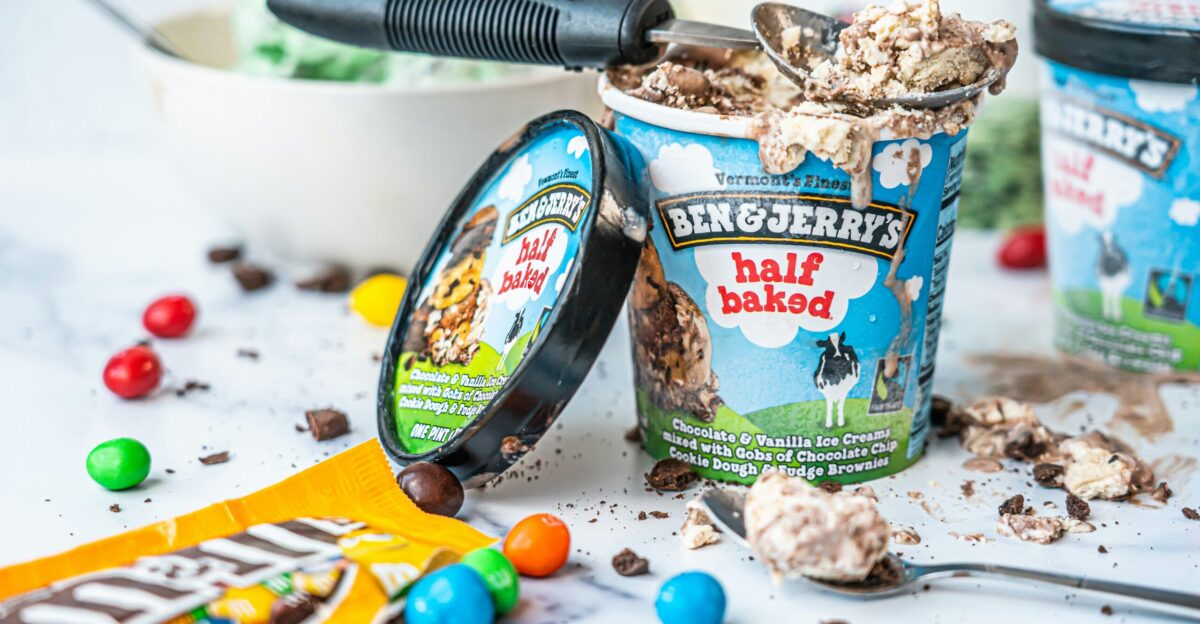 ben and jerrys chocolate fudge brownie ice cream