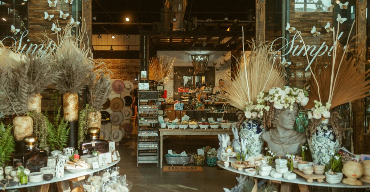 a large room with many items in it