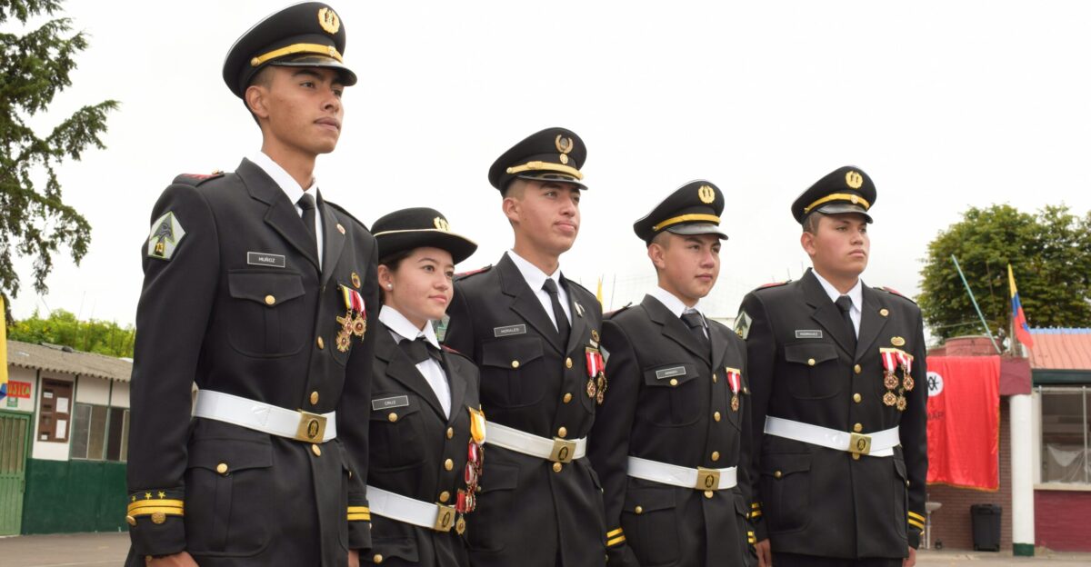a group of men in uniform standing next to each other