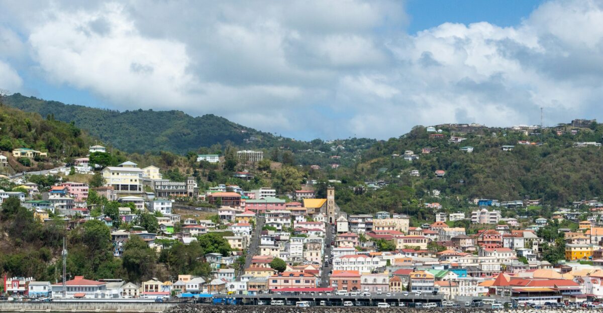a view of a city from the water