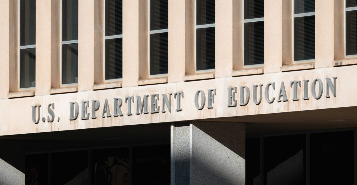 The u s department of education building in washington d c