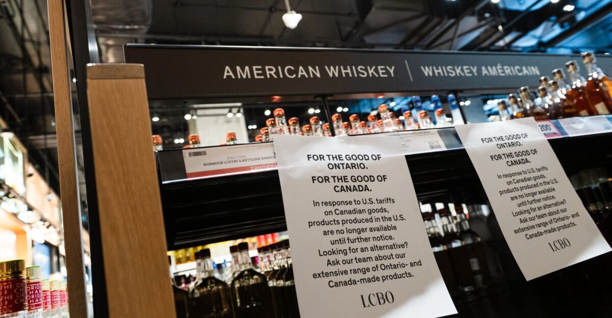 Jack Daniel s maker says Canada pulling U S alcohol off store