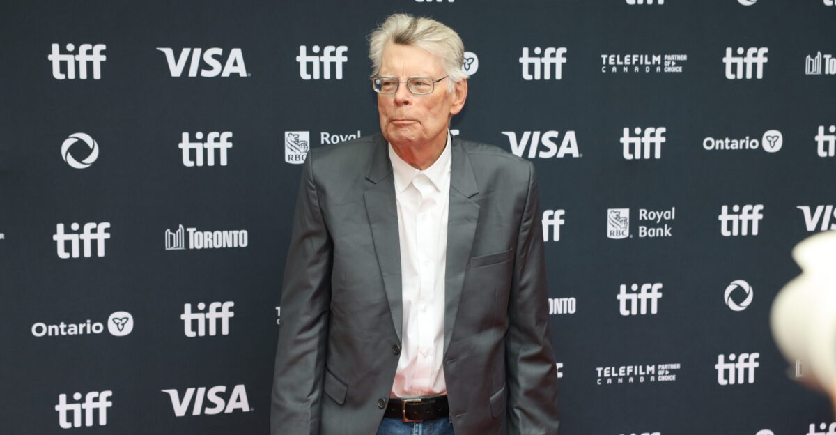 Stephen King author at the 2024 Toronto International Film Festival TIFF for the movie The Life of Chuck