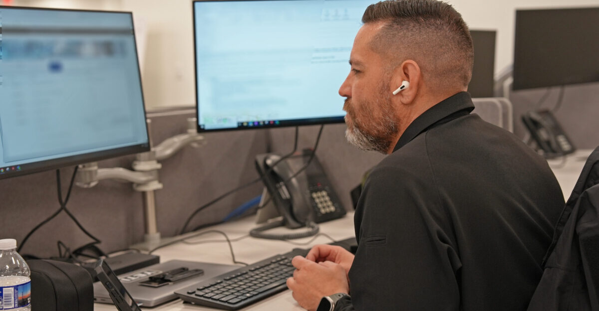 U S Customs and Border Protection at the Emergency Operations Center prepare to support the 2025 Presidential Inauguration Jan 16 2025 Photo by Anthony Guas