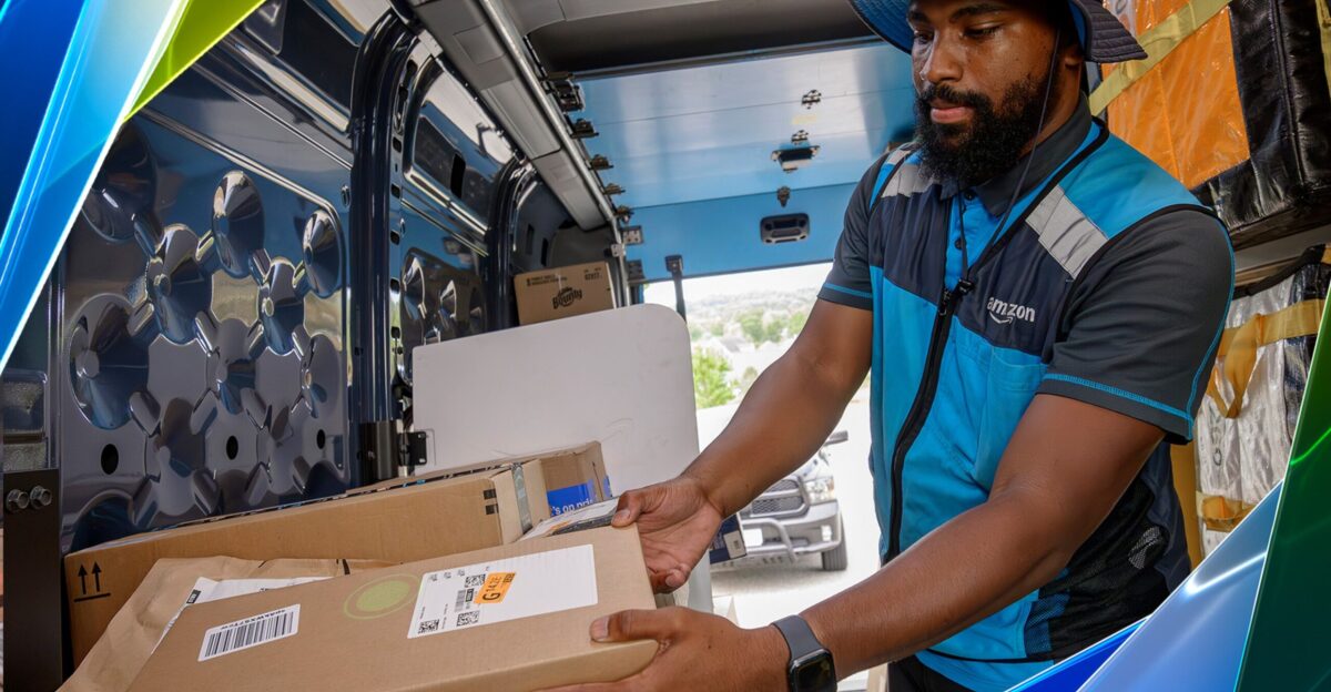 Amazon s new VAPR tech spotlights packages for easier deliveries