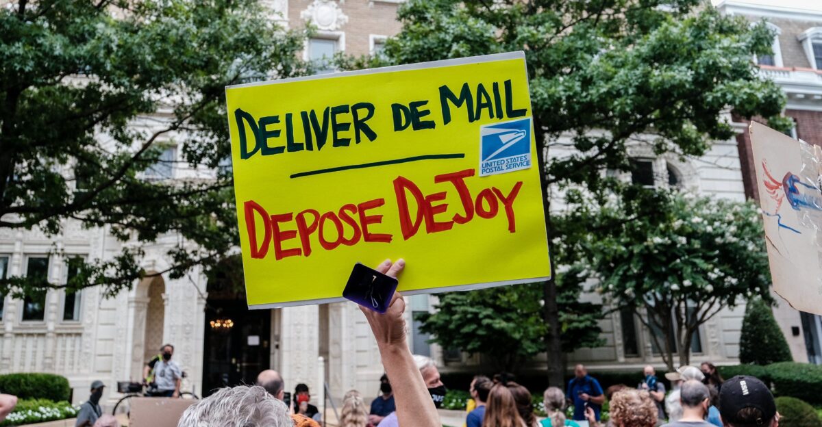 Save the Postal Service Rally at USPS Board of Governors John M