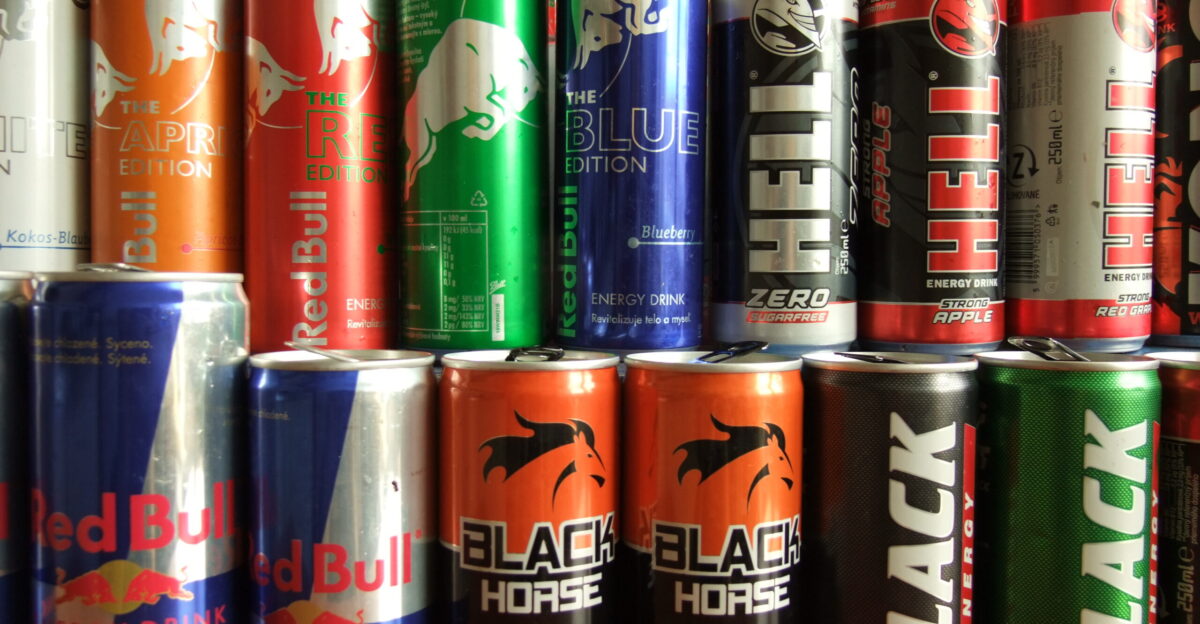 Various energy drinks