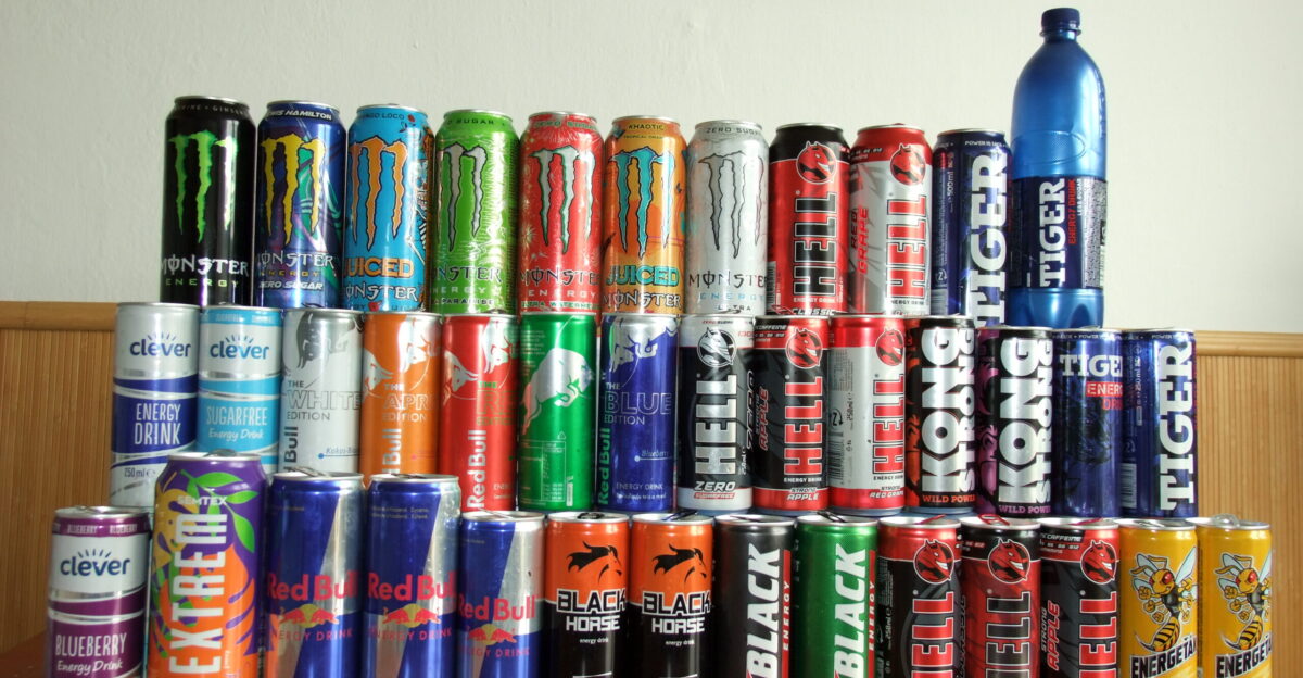 Various energy drinks