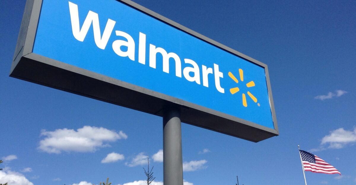 Walmart Store Sign picture taken by Mike Mozart of JeepersMedia on Youtube