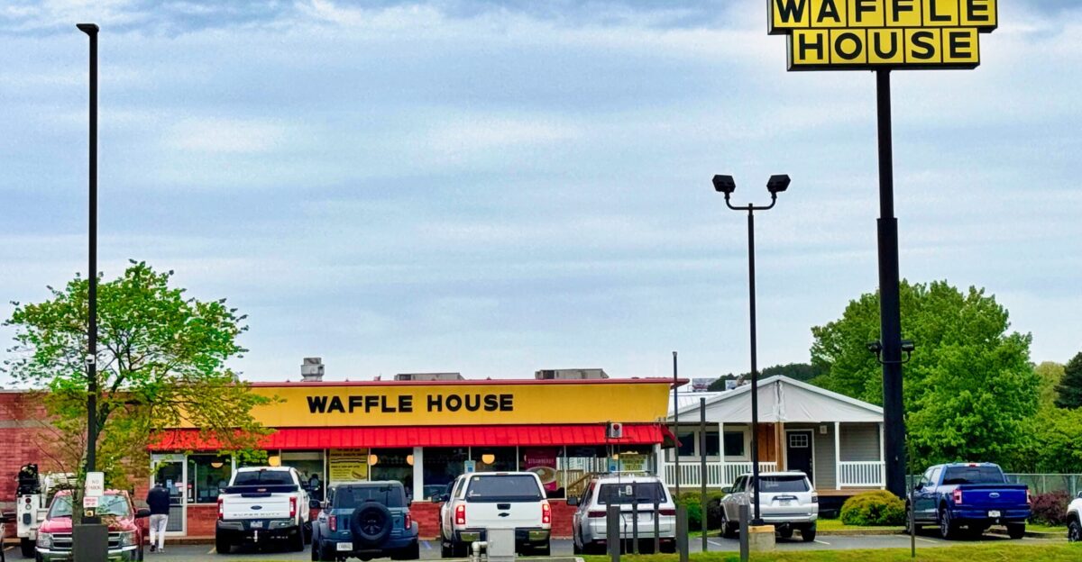 A Waffle House restaurant in Jasper Georgia US