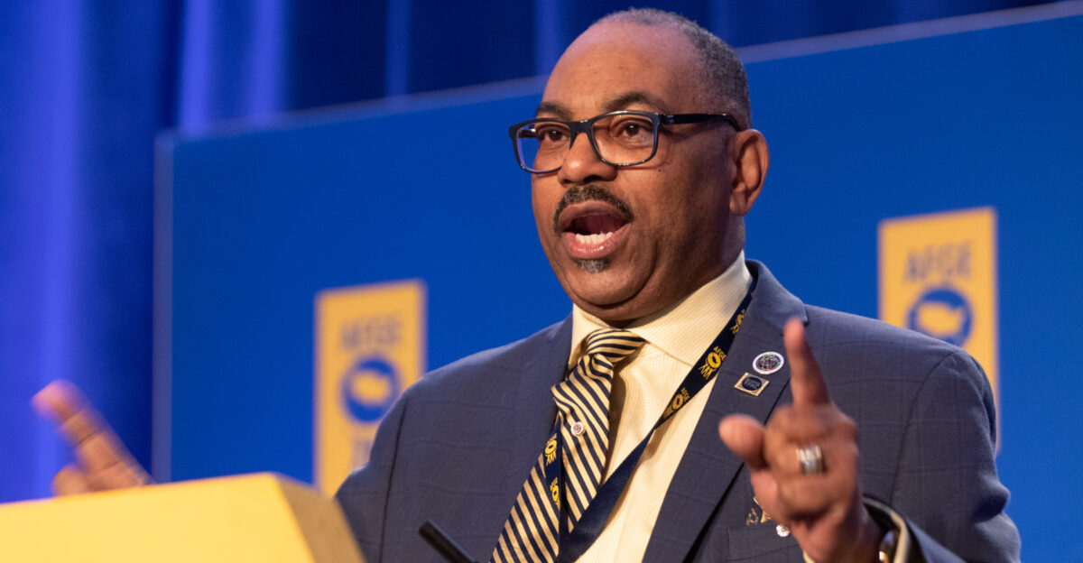 AFGE leaders and activists gather in Washington D C for the union s annual Legislative Conference photo by Keith Mellnick