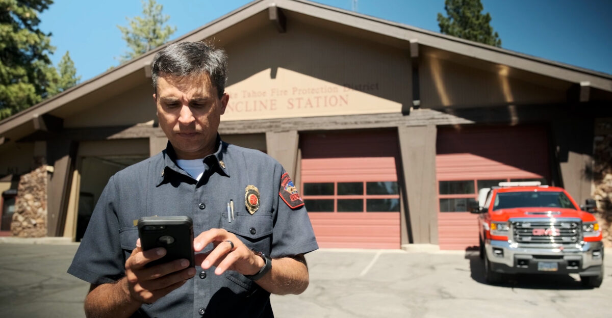As fire seasons have become longer and more devasting firefighters have looked to wide variety of technologies to assist with detection and response The Alert Wildfire detection camera project which began over a decade ago was developed in conjunction with the Bureau of Land Management BLM Oregon Washington BLM Idaho BLM Nevada and University of Nevada Reno - Nevada and University of Oregon s Seismological Laboratories In 2004 the University of Nevada Reno developed a stand-alone microwave network to support the change from analog to digital seismic station sensors The microwave system runs on an unlicensed broadband public safety band that is networked across the states This system has evolved from just transmitting seismic data to the current wildfire detection video data from stations and cameras located primarily on BLM-permitted lands The cameras and associated tools help firefighters and first responders discover locate confirm fire ignition quickly scale fire resources up or down appropriately monitor fire behavior through containment during firestorms help evacuations through enhanced situational awareness ensure contained fires are monitored appropriately through their demise and view prescribed fires both during ignition and during monitoring stages The camera network is fed by a single point mountaintop camera via microwave to central hosting point at the University of Nevada Reno The cameras are 1080 high definition high speed with pan tilt and zoom capabilities The cameras also provide a live feed of for designated users of six frames per second Cameras provide a remote feed to a web page that updates the pictures every 10 seconds Over the last several years this innovative technology has provided critical information for thousands of fires throughout the western U S In Fiscal Year 2022 the Oregon Washington Bureau of Land Management awarded the University of Oregon UO 718 346 to help aid in wildfire prevention by developing the most integrated and interorganizational wildfire detection system in the United States Funding will provide continued statewide access to vital information of emergent wildfires and provide for the most efficient and effective emergency response thereby ensuring the quality of lives of Oregonians and protecting our natural resources In 2022 the BLM helped lead the establishment of an Oregon Statewide Wildfire Detection Camera System with the goal of establishing collaborative governance to establish and implement a statewide wildfire detection camera strategy that addresses a long-term detection camera build-out between the multiple agencies while also addressing current and future detection camera technologies The ALERTWildfire program continues to grow the ability to locate smoke at a very early stage will ultimately allow firefighters more time to assess the situation and mobilize appropriate resources This unique use of technology will save taxpayers money as well as our forests grasslands property and lives while managing risk to our firefighters through an informed response The 41 wildfire detection cameras covering Oregon and Washington can be viewed online at Photo University of Nevada Reno