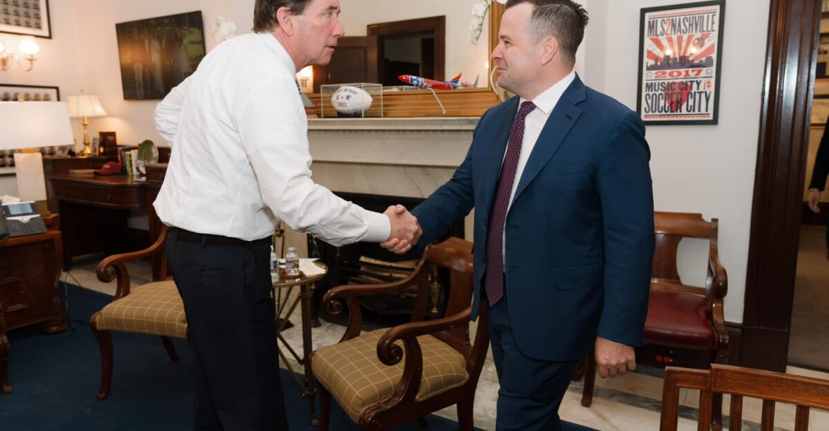 Senator Hagerty meets with a nominee in Washington DC on February 6 2025 Official U S Senate photo by Renee Bouchard
