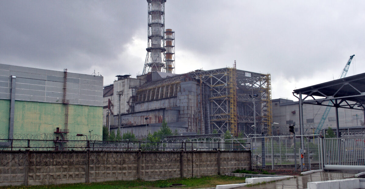Reactor 4 in Chernobyl Nuclear Power Plant