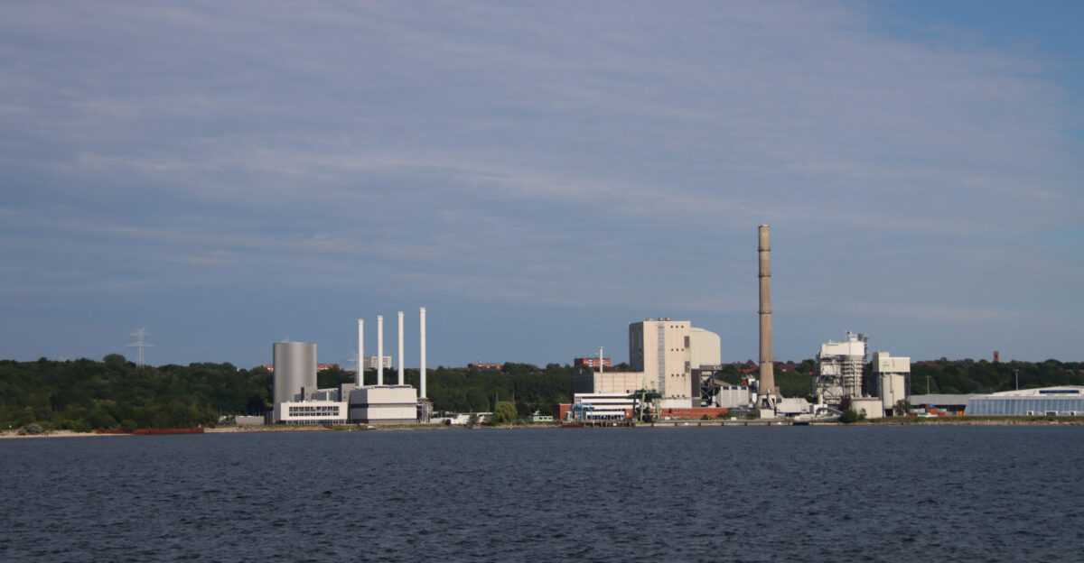 Picture of Coal fired power station Kiel and new gas engine power station