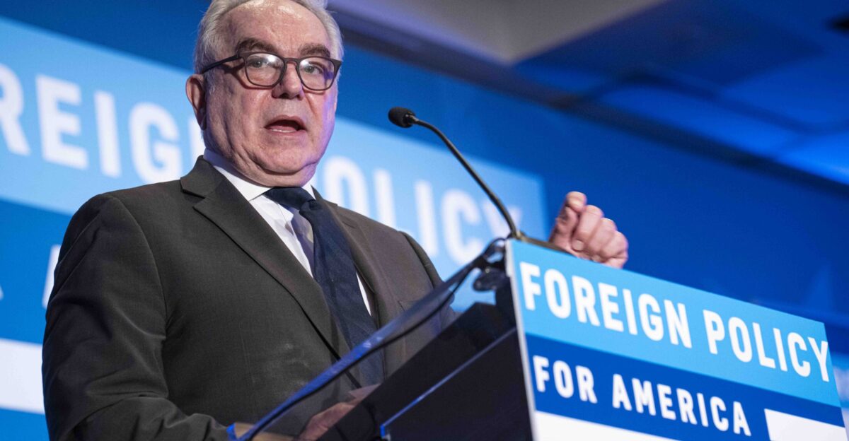 Deputy Secretary Kurt Campbell delivers remarks at the Foreign Policy For America Leadership Summit in Washington D C May 20 2024 Official State Department photo by Freddie Everett
