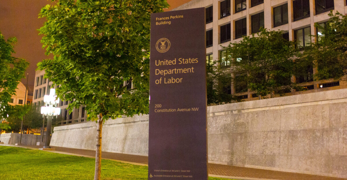 Washington DC - Frances Perkins Building Official Department of Labor Photograph Photographs taken by the federal government are generally part of the public domain and may be used copied and distributed without permission Unless otherwise noted photos posted here may be used without the prior permission of the U S Department of Labor Such materials however may not be used in a manner that imply any official affiliation with or endorsement of your company website or publication Photo Credit Department of Labor Shawn T Moore