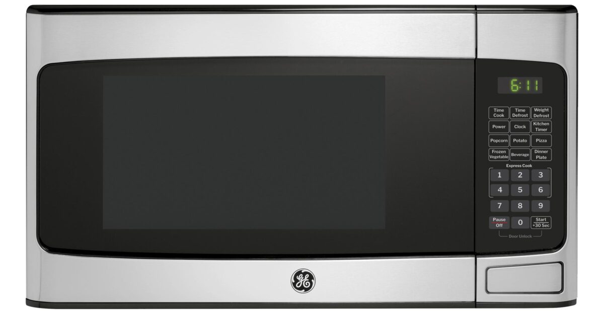 GE APPLIANCES GE 1 1 Cu Ft Capacity Countertop Microwave Oven