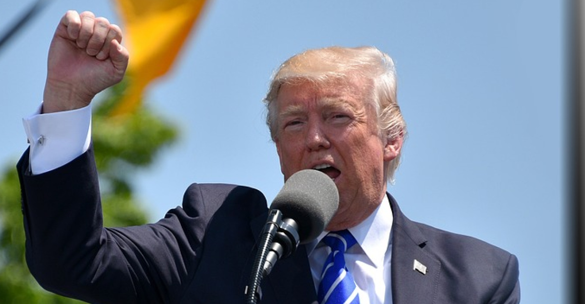 trump, president, usa, america, flag, banner, union jack, british flag, donald trump, republican, politics, presidency, speech, politician