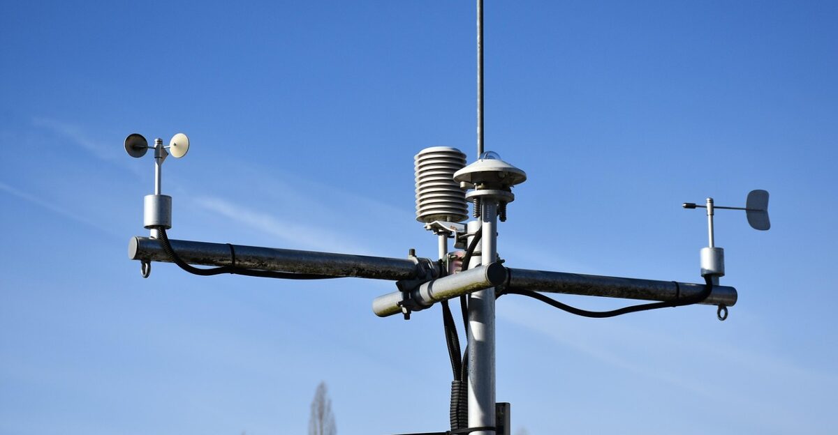 anemometer weather station professional weather service observation weather observation forecast weather map nature light sun heaven