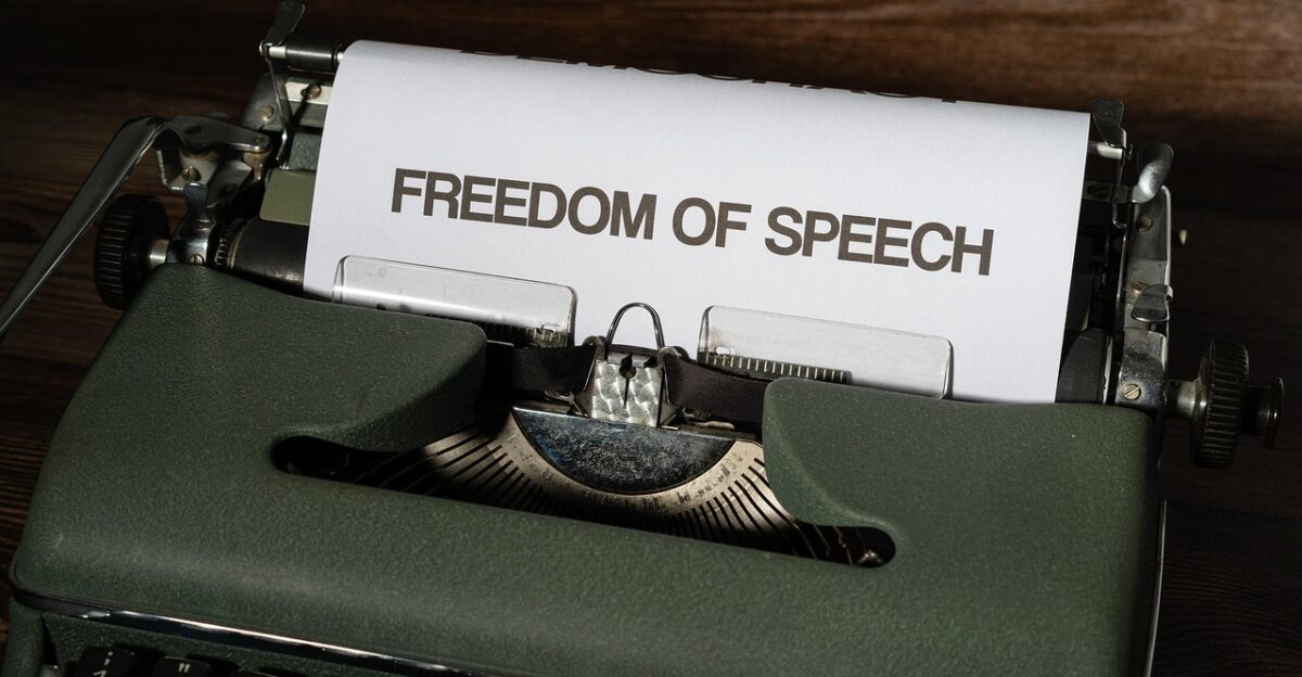 freedom of speech democracy internet conversation privacy revolution civil rights idea information news media newspaper human right censorship verbal speech publication public law typewriter word concept article letter contribution civil rights censorship censorship censorship censorship censorship