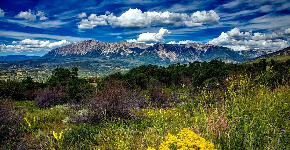 colorado mountains landscape nature outdoors meadow wildflowers pastoral country rural sky clouds vista rockies colorado colorado colorado colorado colorado