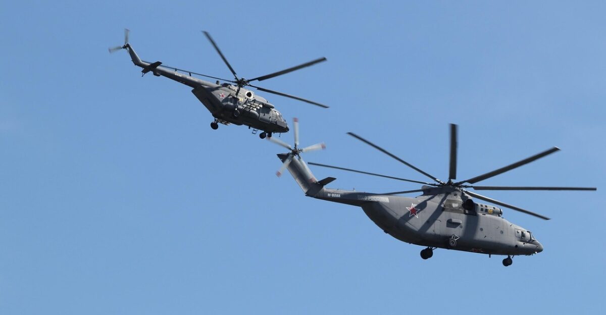 helicopter nature russia moscow parade russian sky air fleet 9th may