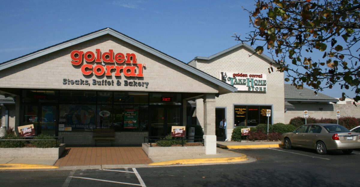 Golden Corral restaurant at 3800 North Roxboro Street in Durham North Carolina